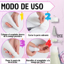 Manga Pastelera Pasteleria En Silicona 6 Boquillas + Acople