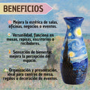Florero Artesanal de Cerámica para Pintar y Personalizar