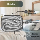 Satin Funda Cuidado De Cabello Anti Frizz Vino Tinto