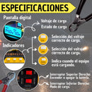 Cargador Inteligente para Batería de Carro Portátil