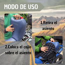 Protector Acolchado para Asiento de Moto Universal 2 Cojines
