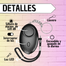 Alarma Llavero Personal Antirrobo Luz Led 130db