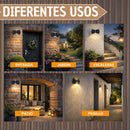 Pack 4 Lámparas Solares LED Exterior Impermeables