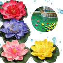 Flores De Loto Acuáticas Artificiales Para Jardín Jacuzzi X5