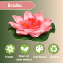 Flores De Loto Acuáticas Artificiales Para Jardín Jacuzzi X5