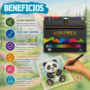 Colores Escolares y Artísticos x36 Tonos Klipp