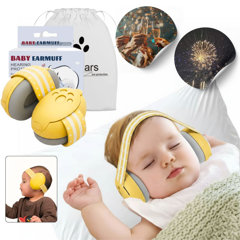 Cancelación Orejeras Ruido Sonidos Audifonos Para Bebe Niños