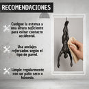 Escultura De Hombre En Caida Libre Arte Moderno Decoracion