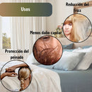 Sin Frizz Funda De Almohada En Satín Fino Azul