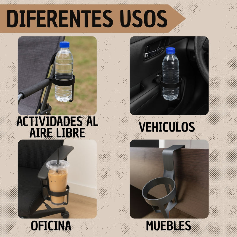 Soporte Universal Porta Vasos Colgante Para Carros Automóvil