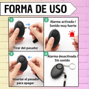 Alarma Llavero Personal Antirrobo Luz Led 130db