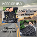 Protector Acolchado para Asiento de Moto Universal 2 Cojines
