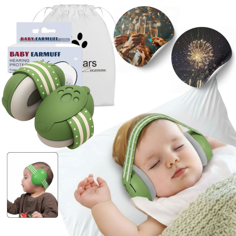 Cancelación Orejeras Ruido Sonidos Audifonos Para Bebe Niños