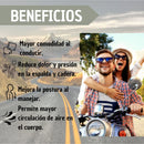 Protector Acolchado para Asiento de Moto Universal 2 Cojines