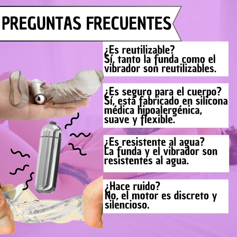 Dedo Vibrador Consolador Punto G Juguete Sexual Fetiche Pro