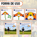 Cometa Infantil Diseño Perrito con Varilla y Carrete