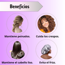 Gorro En Satin Ajustable Anti Frizz Profesional