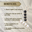 Pin Broche De Perlas De Seguridad Para Ropa