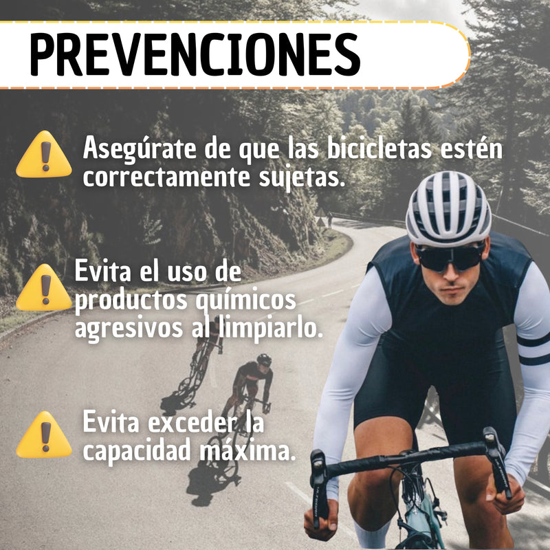 Porta Bicicletas PerduCar Para Camioneta De Platón Pickup (Diferentes tallas)