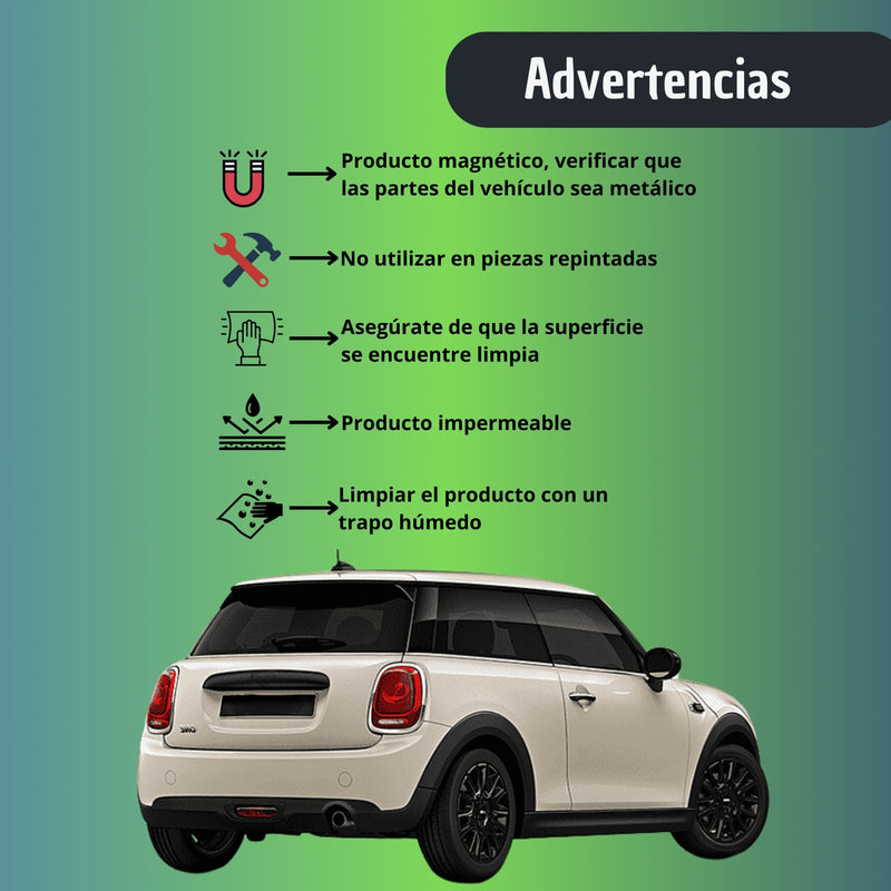 Protector Antiportazos Magnético Tamaño STANDARD - AMBOS LADOS DEL CARRO
