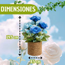 Arreglo de Rosas Artificiales Decorativo