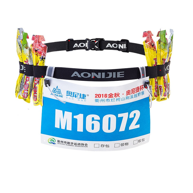 Cinturon Para Numero De Corredor Gel Running Triatlon