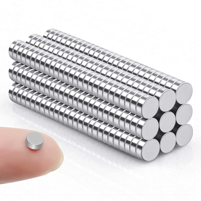 Paquete De Imanes Redondos Neodimio 5x1.5mm X100 Unidades