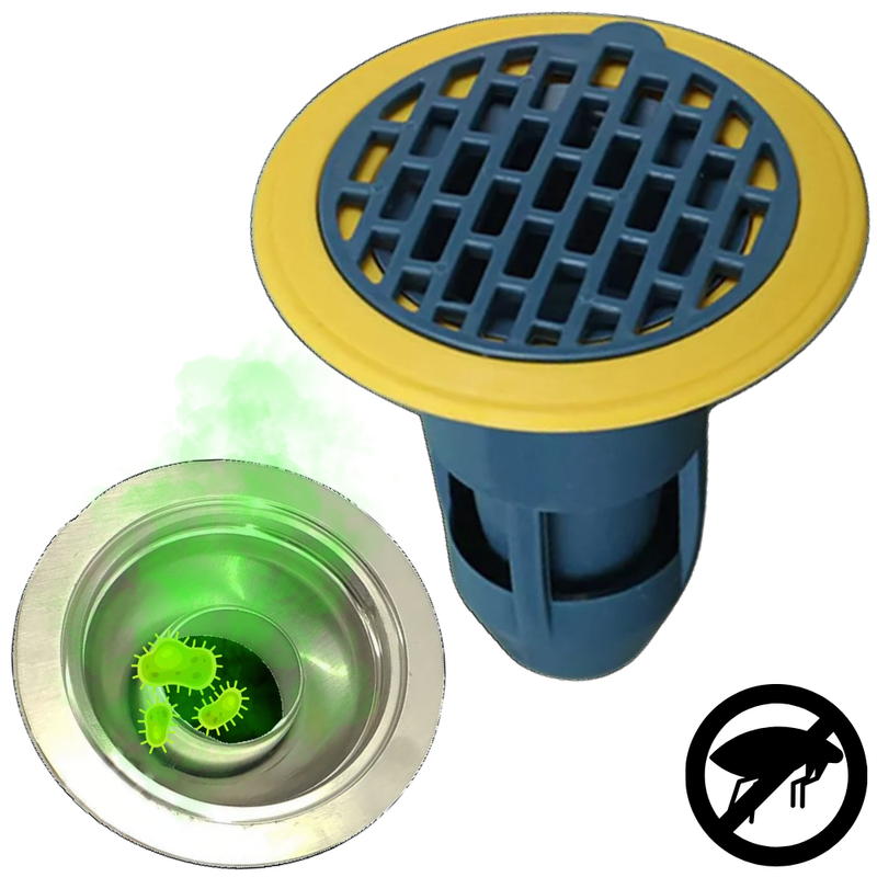 Válvula Tapón Desagüe Anti Insectos Olores Baños Cocina