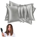 Funda Almohada En Satín Fino Anti Frizz Y Cuidado De La Piel