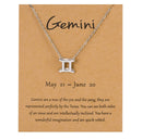 Collar Cadena Signos Zodiacales Para Mujer