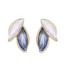 Aretes Pendientes De Hoja Glam Para Mujer