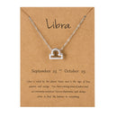 Collar Cadena Signos Zodiacales Para Mujer