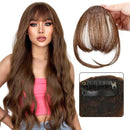 Extensión Capúl Fleco Clip Efecto 100% Natural Marrón claro