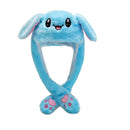 Gorro Sombrero De Conejo Peluche Orejas Movibles