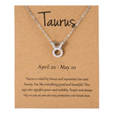 Collar Cadena Signos Zodiacales Para Mujer