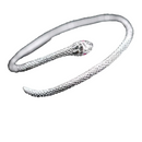 Pulsera Manilla Ojos De Serpiente Místico Abierto Ajustable