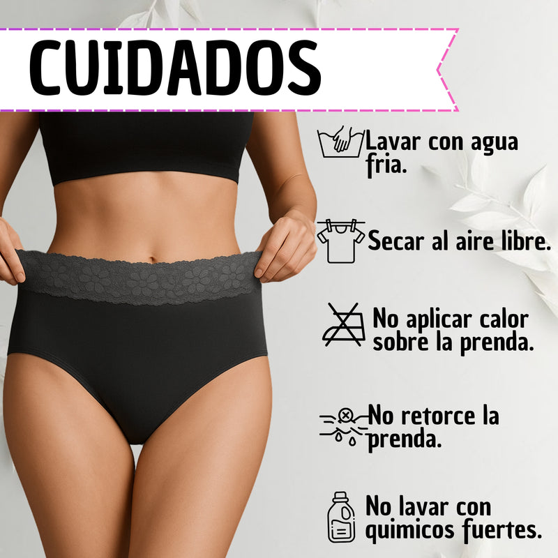 Pantys Panties Bragas Cucos Menstruales 4 Capas Absorbentes