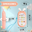 Juguete Teléfono Musical Educativo Para Niños Con Sonidos