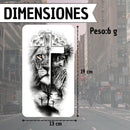 Tatuaje Temporal Forma Leon Cruz