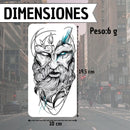 Tatuaje Temporal Unisex Zeus