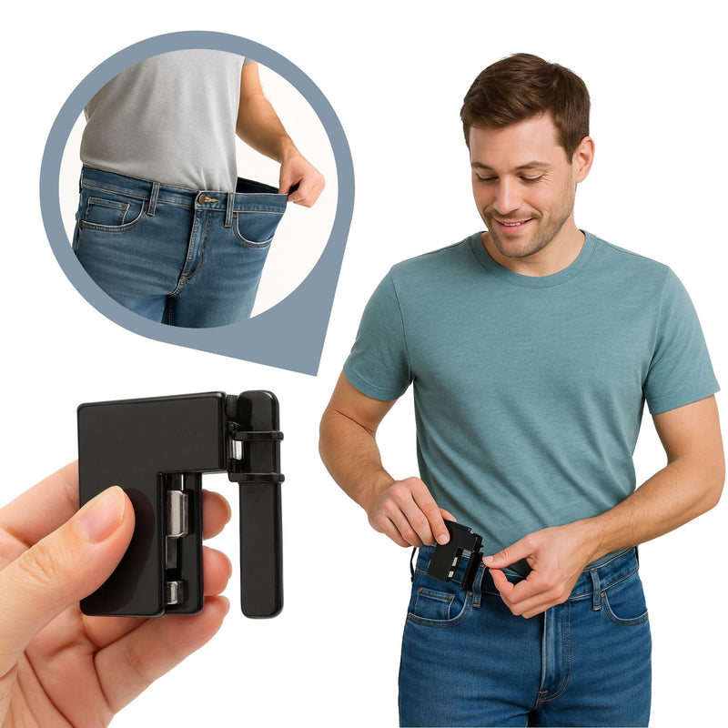Hebilla Tensor Clip Retráctil Ajustable Cintura Jean Falda