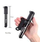 Mini Bomba Inflador Aire + Manguera Alargue + Soporte Marco