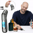 Alcoholimetro Sin Contact Digital Libre Boquilla Recargable