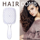 Cepillo Peine De Cabello Ultra Liviano Transparente Masaje