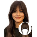 Extensión Capúl Fleco Clip Efecto 100% Café Oscuro