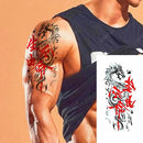 Tatuaje Temporal Unisex Dragon