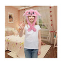 Gorro Sombrero De Conejo Peluche Orejas Movibles