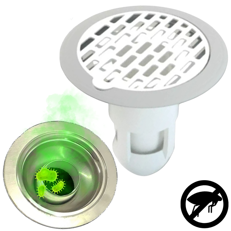 Válvula Tapón Desagüe Anti Insectos Olores Baños Cocina