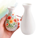 Florero Artesanal de Cerámica para Pintar y Personalizar