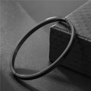 Pulsera Brazalete De Aro Ovalado Para Mujeres Y Hombres